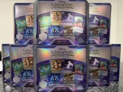 Disney Lorcana TCG Rise Of The Floodborn D100 Collector’s Edition Gift Set x8 - Image 1