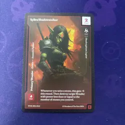 Sylira Shadowstalker ST25-004/042 - Wonders of the First - Image 1