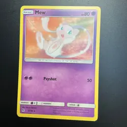 Mew 32/68 Hidden Fates Verborgenes Schicksal Pokemon Karte - Image 1