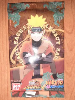 Naruto Cards TCG CCG English Sage's Legacy Booster (Read Description) - Image 3