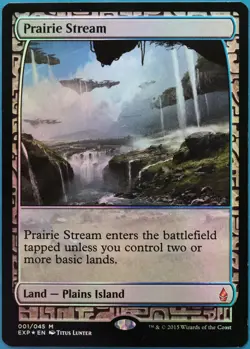 Prairie Stream FOIL Zendikar Expeditions NM Mythic Rare CARD (514878) ABUGames - Image 1