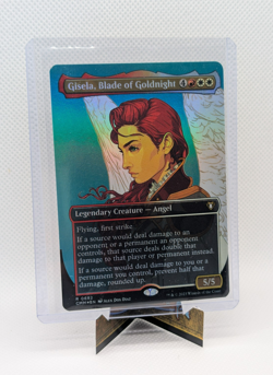 MTG - Gisela, Blade of Goldnight - FOIL Borderless Rare #682 - Commander Masters - Image 1
