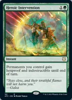 Heroic Intervention - Near Mint MTG Commander 2021 Forgotten Realms - Image 1