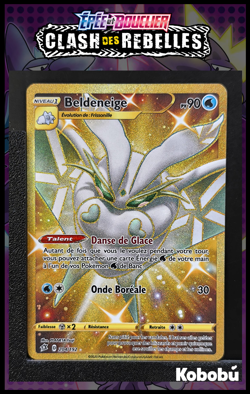 Carte Pokemon Beldeneige 204/192 Gold EB2 Clash Des Rebelles Epee Et Bouclier - Image 1