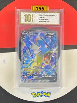 Gyarados V SR CS4bC-135/132 Pokemon Card Chinese Grade10 - Image 1
