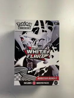 Pokemon Scarlet & Violet White Flare Booster Bundle Box Sealed - Image 1