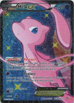 Mew EX (Full Art) RC24/RC25 Holo Legendary Treasures: Radiant Collection MP-HP - Image 1