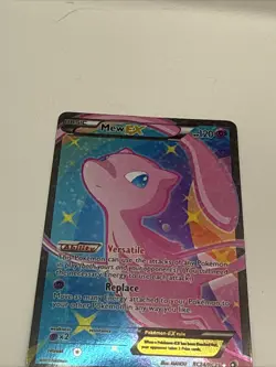 Mew EX (Full Art) RC24/RC25 Holo Legendary Treasures: Radiant Collection MP-HP - Image 5