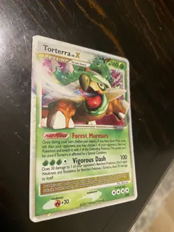 Pokemon Diamond & Pearl Torterra LV.X DP09 Promo Holo, HP - Image 1