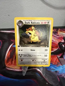 Pokemon 1st Edition Team Rocket Set Dark Raticate 51/82 NM - Image 1