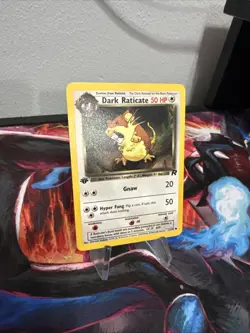 Pokemon 1st Edition Team Rocket Set Dark Raticate 51/82 NM - Image 2