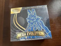 Pokemon TCG: Mega Evolution Elite Trainer Box (ETB) Lucario - New/Factory Sealed - Image 1