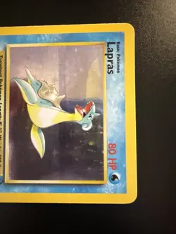 Lapras 10/62 Fossil Holo Unlimited Rare Pokemon - Image 5