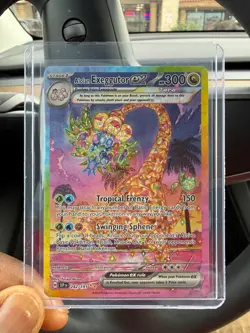 Pokemon TCG: Alolan Exeggutor ex 242/191 SSP EN: Surging Sparks Holo - Image 3