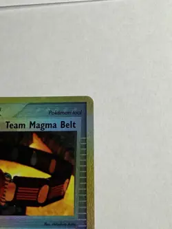 Pokemon TCG Team Magma Belt 81/95 EX Team Magma vs Team Aqua Holo Uncommon 2004 - Image 4