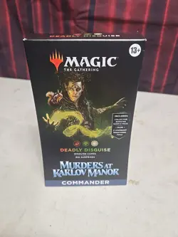 Murders at Karlov Manor Commander Deck - Deadly Disguise MTG Brand New Sealed - Image 1