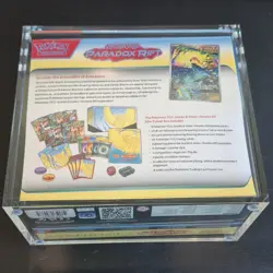 Pokemon Scarlet & Violet Paradox Rift Elite Trainer Box Roaring Moon Iron Valia… - Image 2