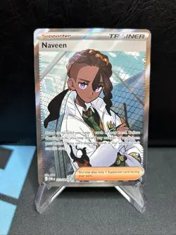 NAVEEN Pokemon Perfect Order 112 Ultra Rare Full Art Holo - Image 1