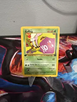 Pokemon 1st Edition Team Rocket (2000) - Koffing 58/82 NM - Image 1