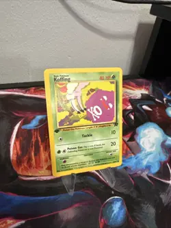 Pokemon 1st Edition Team Rocket (2000) - Koffing 58/82 NM - Image 2