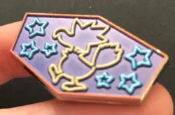 Murkrow Pokemon World Championships Anaheim Pin Rally Badge Purple 2025 - Image 3