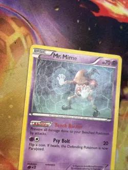 Pokemon Mr. Mime 47/116 Plasma Freeze Rare 📈✨🔥SHIPS FAST 💨+FREE GIFT 🎁 - Image 4