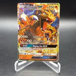 Charizard GX 20/147 SM Burning Shadows GX Rare Holo Holo Pokemon Card LP - Image 1