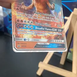 Pokemon TCG Charizard GX SM195 Sun Moon Black Star Promo Card - Image 3
