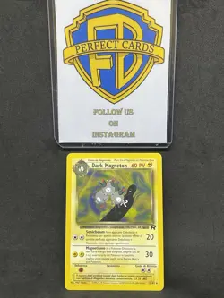 POKEMON ROCKET UNLIMITED DARK MAGNETON NONHOLO 28/82 NM ITA - Image 1