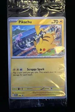 Pokemon TCG Pikachu World Championships 2024 Black Star Promo - Image 1