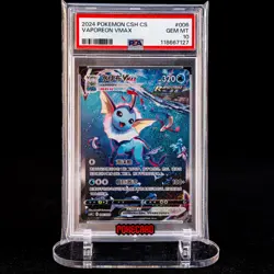 Vaporeon VMAX CSHC-006/009 Pokemon Card Chinese PSA 10 #1 - Image 1