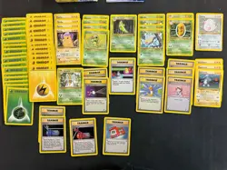 Pokemon Lightning Bug Full Theme Deck Base Set 2 WOTC Vintage 1999 Opened - Image 2