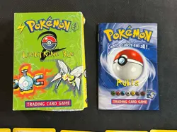 Pokemon Lightning Bug Full Theme Deck Base Set 2 WOTC Vintage 1999 Opened - Image 3