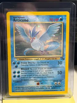 Articuno 2/62 Fossil Holo 1999 Pokemon Card - Image 1