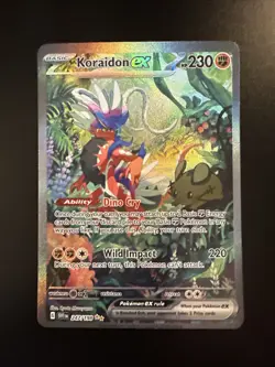 Koraidon ex 247/198 SV01: Scarlet & Violet Base Set Holo Pokemon - Image 1