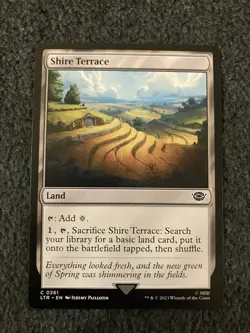 Magic The Gathering MTG - Shire Terrace - UB LTR - Image 1