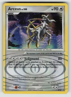 Arceus DP50 Promo DP Black Star Promos Pokemon LP - Image 1
