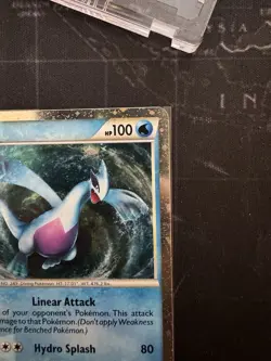 2011 Pokemon Call of Legends Lugia Holo SL7 LP - Image 3