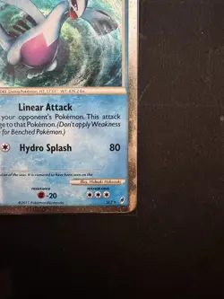 2011 Pokemon Call of Legends Lugia Holo SL7 LP - Image 4