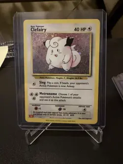 2023 Pokemon Trading Card Game Classic Collection Clefairy | Mint - Image 1