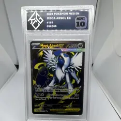 Pokemon Mega Absol EX 161/132 Me01: Mega Evolution Ultra Rare Holo HP 280 - Image 1