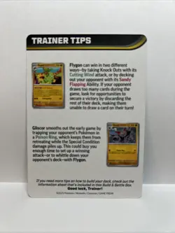 Pokemon Phantasmal Flames Trainer Tips Card - Mega Lopunny Card NM IN HAND - Image 2