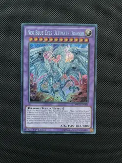 Yu-Gi-Oh Neo Blue-Eyes Ultimate Dragon MVP1-ENS01 Secret Rare 1st VLP - Image 1