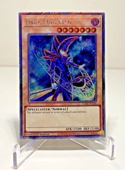 Yugioh / "Dark Magician" / RA04-EN106 / Secret Platinum Rare / 1st Ed - Image 1