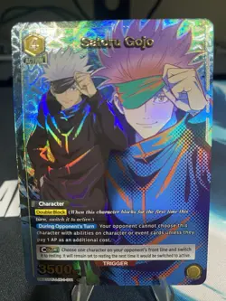 Union Arena Satoru Gojo Jujutsu Kaisen One Star Alternate Art (rare) English - Image 1
