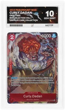 Curly.Dadan – OP02-005 Premium Selection Vol.1 – ACE 10 – One Piece Card Game - Image 2
