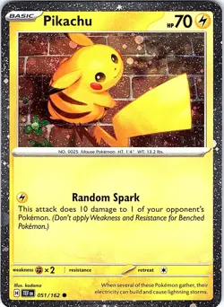 Pikachu - (Cosmo Holo) Holo Promo Miscellaneous Cards & Products 051/162 NM - Image 1