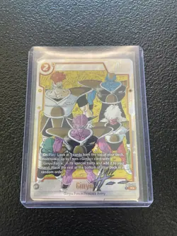 Ginyu FB01-108 R+ Foil Bandai Dragon Ball Super Card Game Battle Card - Image 1