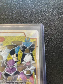 Ginyu FB01-108 R+ Foil Bandai Dragon Ball Super Card Game Battle Card - Image 3
