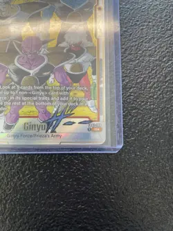 Ginyu FB01-108 R+ Foil Bandai Dragon Ball Super Card Game Battle Card - Image 5